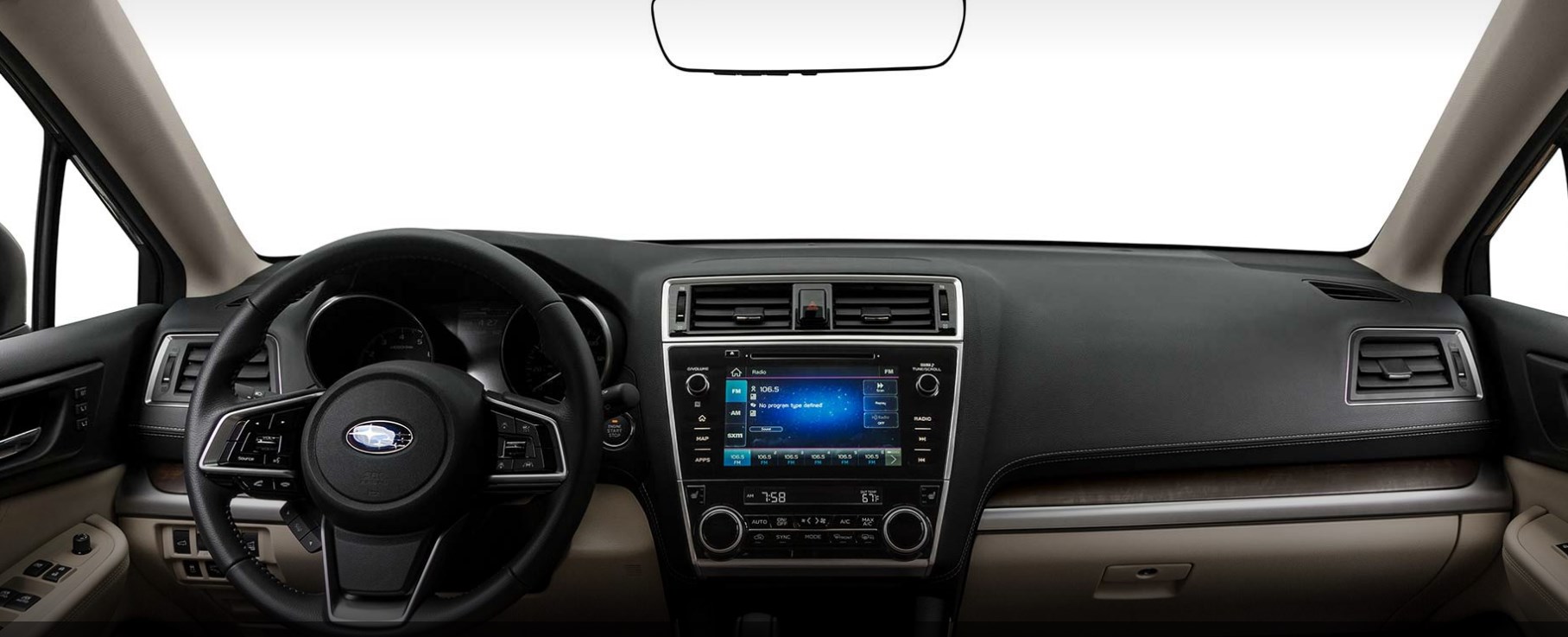 2019 Subaru Outback 2.5i Limited Front Interior Picture